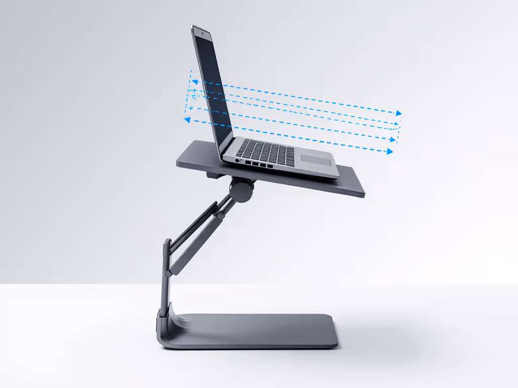laptop_on_stand_with_dotted_lines_showing_eye_level_alignment