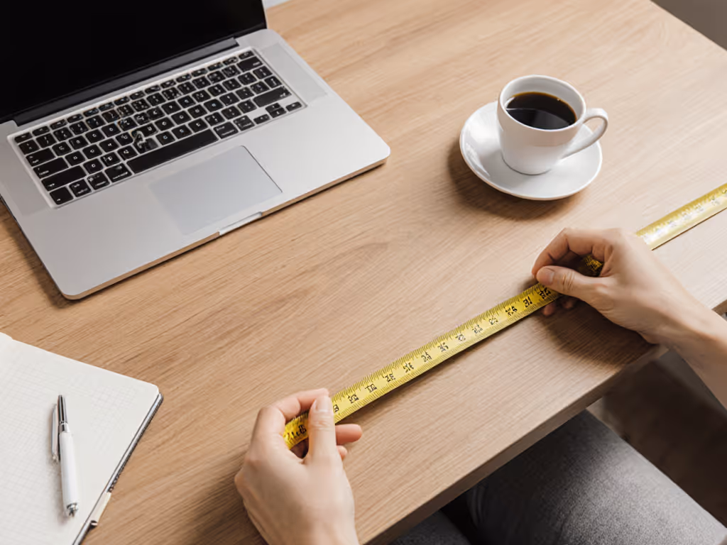 person_measuring_desk_and_eye_height_with_tape_measure