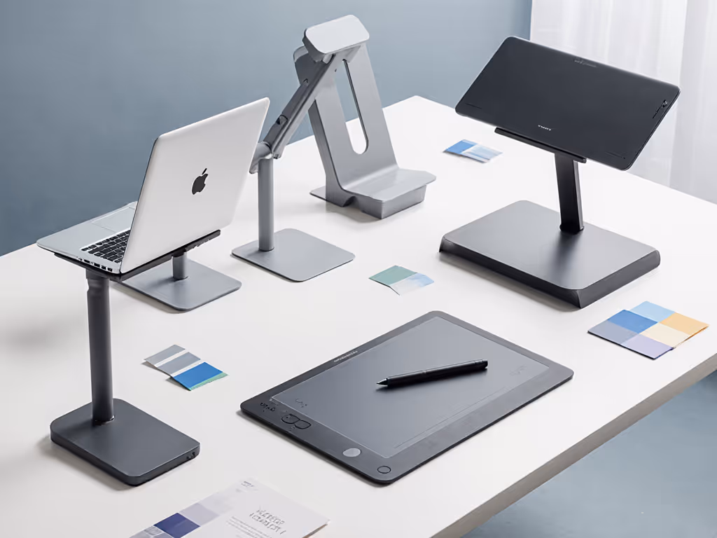 designers_workstation_with_laptop_stand_and_drawing_tablet