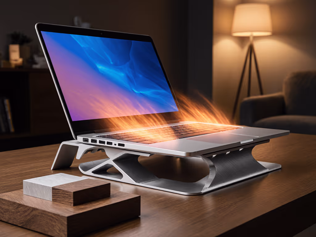 Laptop Stand Cooling: Material Heat Conduction Guide