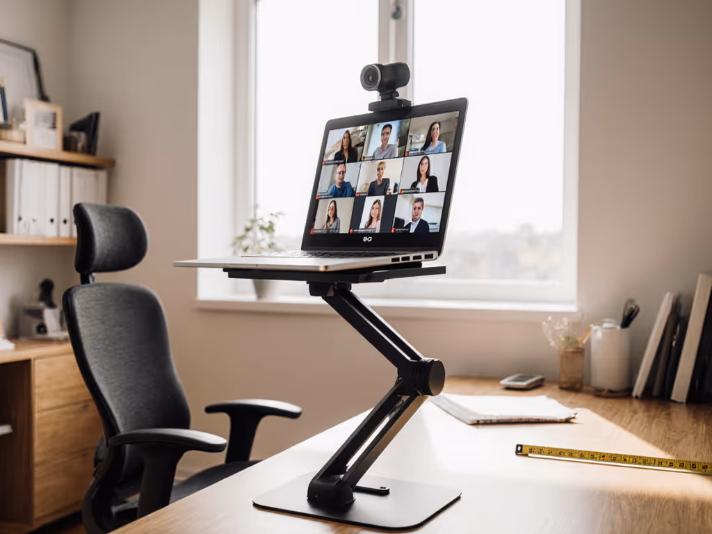 Eye Level Camera: Perfect Laptop Stand for Zoom Calls