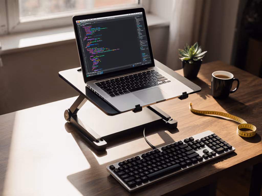 Best Laptop Stand for Developer Ergonomics: Keyboard-First Setup