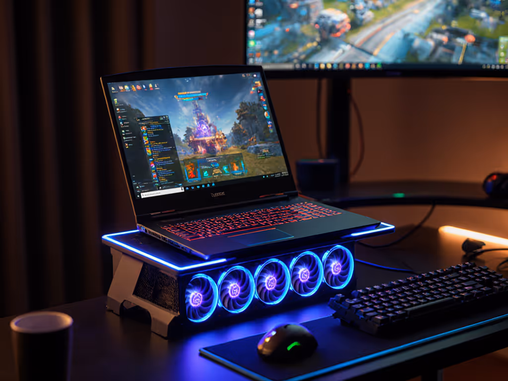 Best Cooling Laptop Stands for Gaming Stability