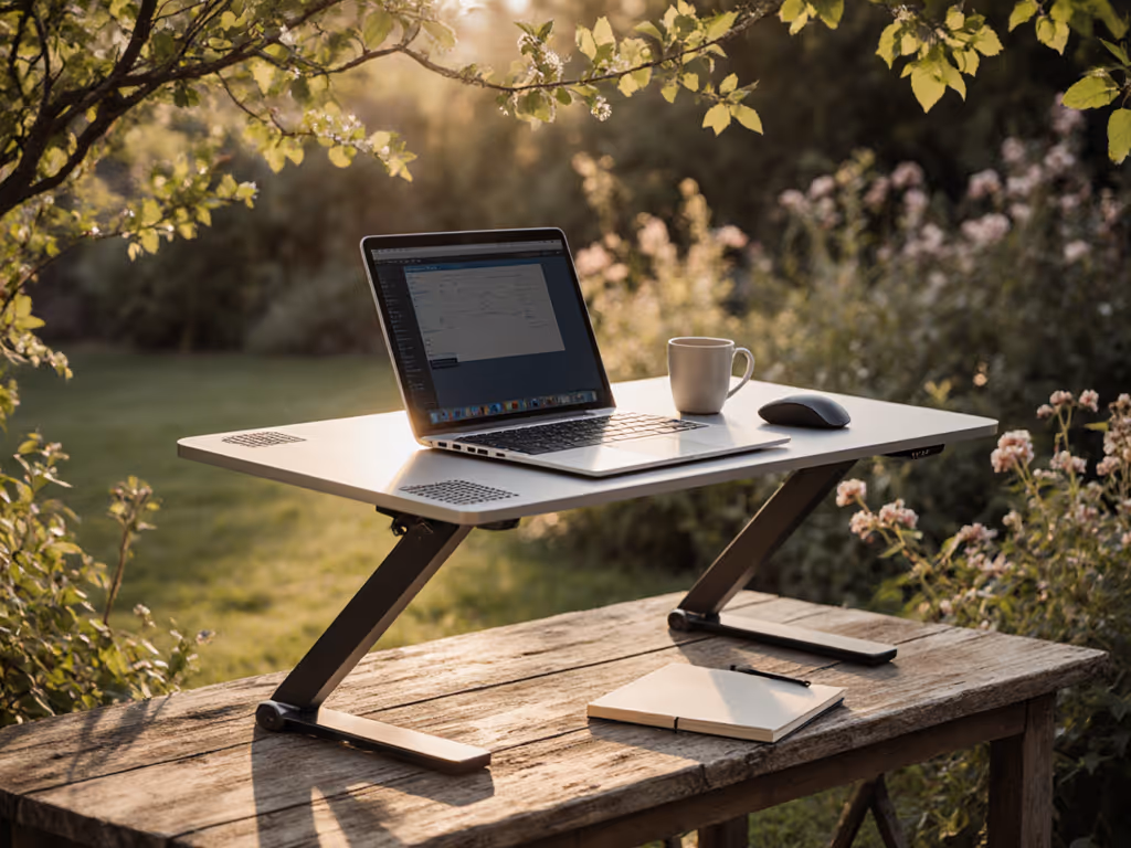 Garden Office Portable Laptop Stand Stability Guide