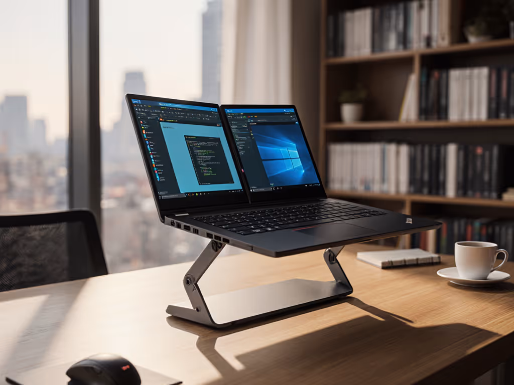 ThinkPad X1 Fold Stand Guide: Fix Your Dual-Screen Ergonomics
